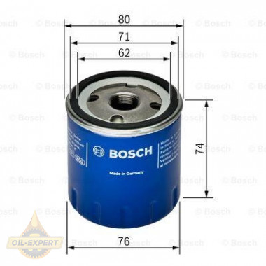 Bosch Фильтр масляный BOSCH 0 451 103 139 - Картинка 4