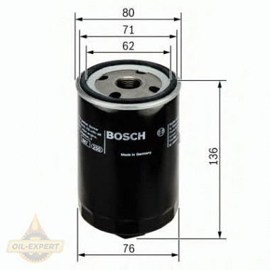Bosch Фильтр масляный BOSCH 0 451 103 280 - Картинка 6