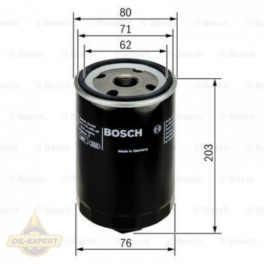 Bosch Фильтр масляный BOSCH 0 451 103 338 - Картинка 1
