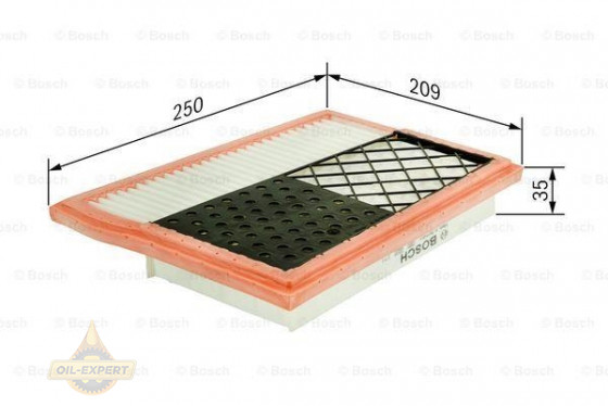 Bosch Фільтр повітряний BOSCH F 026400388 - Заображення 3