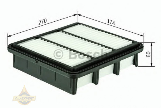 Bosch Фильтр воздушный BOSCH F 026 400 091 - Картинка 6