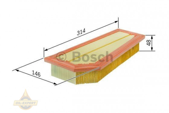 Bosch Фильтр воздушный BOSCH F 026 400 134 - Картинка 3