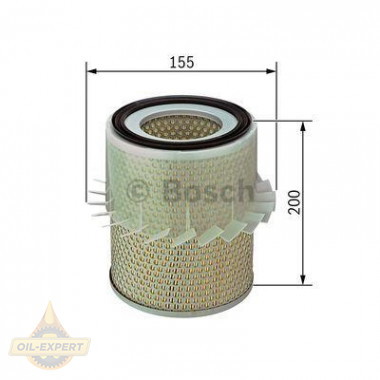 Bosch Фільтр повітряний BOSCH 1 987 429 186 - Заображення 3
