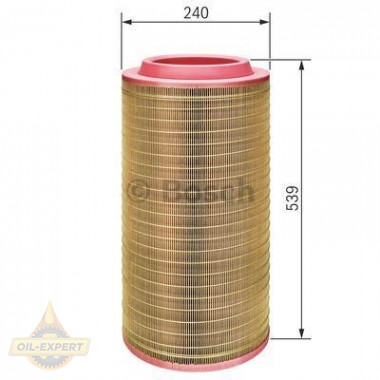 Bosch Фильтр воздушный BOSCH F 026 400 237 - Заображення 2