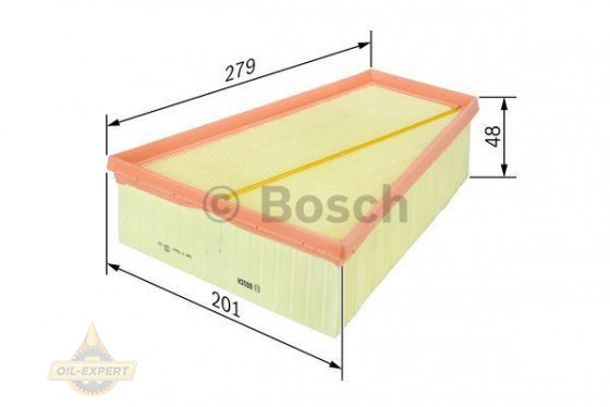 Bosch Фильтр воздушный BOSCH 1 457 433 320 - Картинка 6