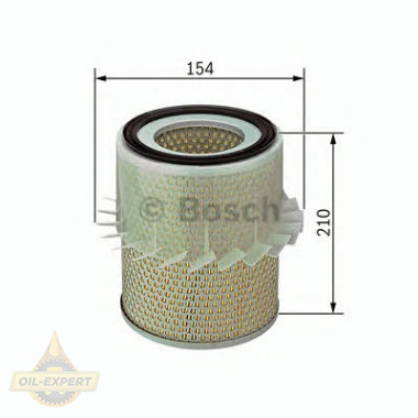 Bosch Фильтр воздушный BOSCH 1 457 433 646 - Картинка 2