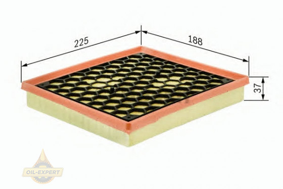 Bosch Фильтр воздушный BOSCH F 026 400 042 - Заображення 2