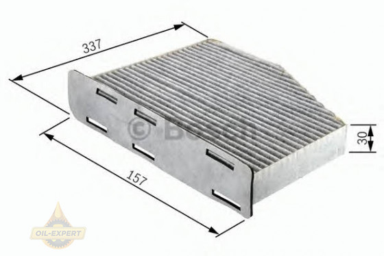 Bosch Фильтр салона BOSCH 1 987 432 048 - Картинка 6