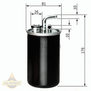 Bosch Фильтр топливный BOSCH F 026 402 827 - Картинка 1