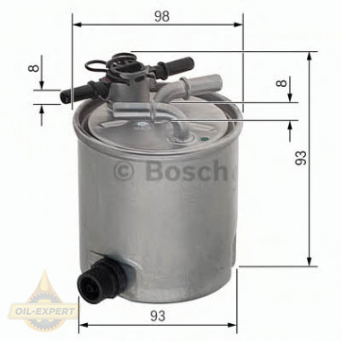 Bosch Фільтр паливний BOSCH F 026 402 072 - Заображення 2