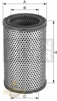 Mann-filter Фильтр воздушный MANN-FILTER C 1450 - Картинка 1