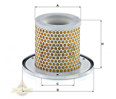 Mann-filter Фильтр воздушный MANN-FILTER C 1342 KIT - Картинка 2