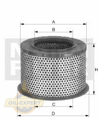 Mann-filter Фільтр повітряний MANN-FILTER C 2375 - Заображення 1