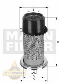Mann-filter Фильтр воздушный MANN-FILTER C 1588 - Картинка 1