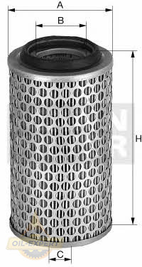 Mann-filter Фильтр воздушный MANN-FILTER C 1344 - Картинка 1