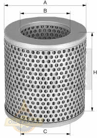 Mann-filter Фильтр воздушный MANN-FILTER C 712 - Картинка 1