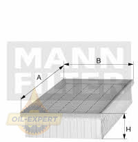 Mann-filter Фильтр воздушный MANN-FILTER C 2860/3 - Картинка 1