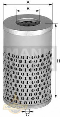 Mann-filter Фильтр гидравлический MANN-FILTER H 617 N - Картинка 1