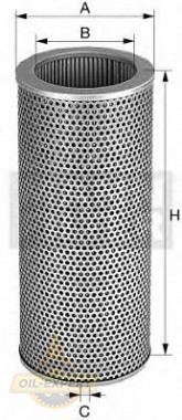 Mann-filter Фільтр гідравлічний MANN-FILTER HD 1060/2 - Заображення 1