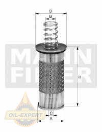 Mann-filter Фильтр гидравлический MANN-FILTER HD 1053 - Картинка 1