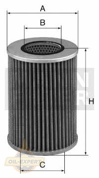 Mann-filter Фильтр гидравлический MANN-FILTER HD 1258/2 - Картинка 2