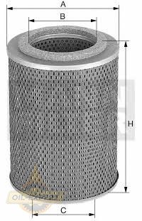 Mann-filter Фильтр гидравлический MANN-FILTER H 1565/1 - Картинка 1