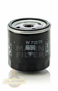 Mann-filter Фильтр масляный MANN-FILTER W 712/75 - Картинка 1