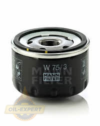 Mann-filter Фільтр масляний MANN-FILTER W 75/3 - Картинка 1