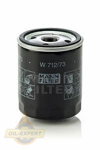 Mann-filter Фильтр масляный MANN-FILTER W 712/73 - Картинка 2