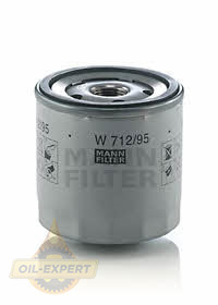 Mann-filter Фильтр масляный MANN-FILTER W 712/95 - Картинка 1