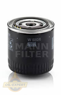Mann-filter Фільтр масляний MANN-FILTER W 920/6 - Заображення 1