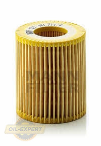 Mann-filter Фільтр масляний MANN-FILTER HU 711/4 X - Картинка 1