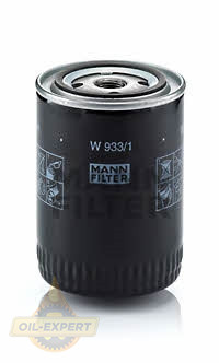 Mann-filter Фільтр масляний MANN-FILTER W 933/1 - Заображення 2