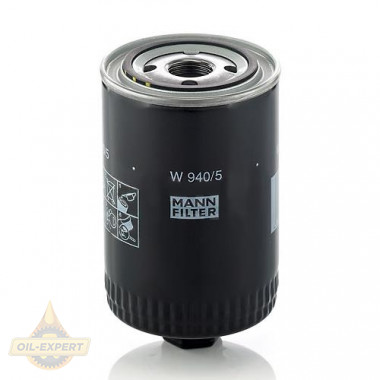 Mann-filter Фільтр масляний MANN-FILTER W 940/5 - Заображення 1