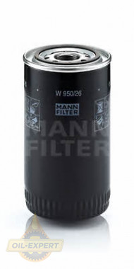 Mann-filter Фільтр масляний MANN-FILTER W 950/26 - Заображення 1
