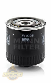 Mann-filter Фільтр масляний MANN-FILTER W 920/8 - Заображення 2