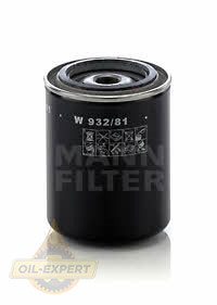 Mann-filter Фільтр масляний MANN-FILTER W 932/81 - Картинка 1