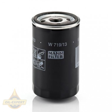 Mann-filter Фільтр масляний MANN-FILTER W 719/13 (10) - Картинка 1