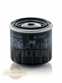 Mann-filter Фільтр масляний MANN-FILTER W 712/31 - Картинка 1