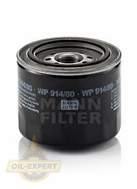 Mann-filter Фільтр масляний MANN-FILTER WP 914/80 - Заображення 1