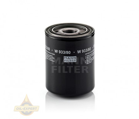 Mann-filter Фільтр масляний MANN-FILTER W 933/80 - Заображення 1