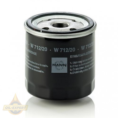 Mann-filter Фильтр масляный MANN-FILTER W 712/20 - Картинка 1