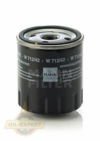 Mann-filter Фільтр масляний MANN-FILTER W 712/42 - Картинка 2