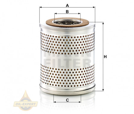 Mann-filter Фильтр гидравлический MANN-FILTER H 1263/1 X - Картинка 1
