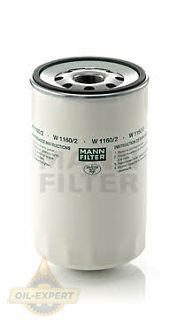 Mann-filter Фільтр масляний MANN-FILTER W 1160/2 - Картинка 1