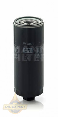 Mann-filter Фильтр масляный MANN-FILTER W 735/1 - Картинка 1