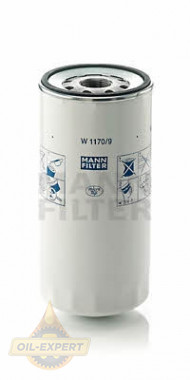 Mann-filter Фільтр масляний MANN-FILTER W 1170/9 - Картинка 1