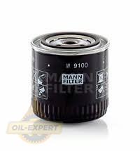 Mann-filter Фільтр масляний MANN-FILTER W 9100 - Заображення 1