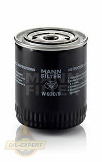 Mann-filter Фільтр масляний MANN-FILTER W 930/9 - Картинка 1