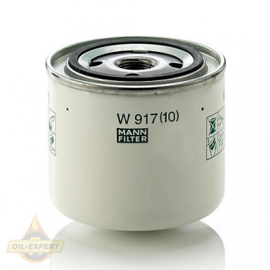 Mann-filter Фільтр масляний MANN-FILTER W 917 (10) - Заображення 1